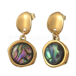Pendientes colgantes de acero inoxidable 304 para mujer.&nbsp;EJEW-JE07348