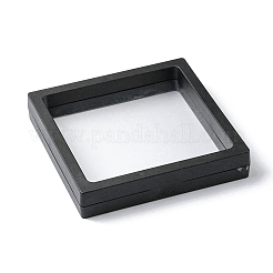 Quadratische transparente PE-Dünnfilm-Aufhängung Schmuck-Display-Box&nbsp;CON-YW0001-37