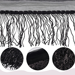 Rubans en polyester à pompons de 5 mètre&nbsp;SRIB-CY0001-07A