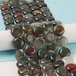 Naturali africane perline Bloodstone fili&nbsp;G-M403-C16