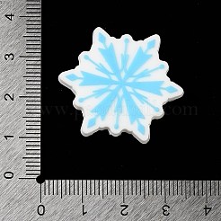 Perles focales en silicone sur le thème de Noël&nbsp;SIL-G011-09C
