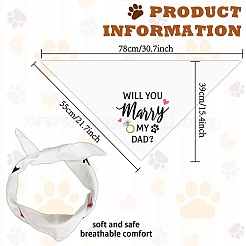Pañuelo de algodón para perros&nbsp;AJEW-WH0503-006