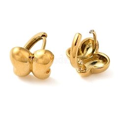 Creolen aus echtem 18 Karat vergoldetem 304 Edelstahl&nbsp;LS-EJEW-U009-02G-06