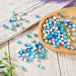 120 Stück 6 Farben natürliche persische Jadeperlen&nbsp;G-TA0002-39