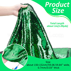 Wende-Paillettenstoff aus PVC&nbsp;DIY-WH0430-543D