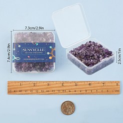 Natürlichen Amethyst Chip-Perlen&nbsp;G-SC0001-21