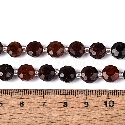 Natürlicher Granat Perlen Stränge&nbsp;G-B153-B22