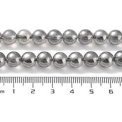 Galvanisierte synthetische Quarzkristallperlenstränge&nbsp;G-Z038-B02-02PL-1