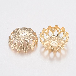 201 capuchons de perles fantaisie en acier inoxydable&nbsp;X-STAS-H436-31