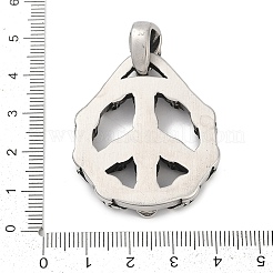 Anhänger aus chirurgischem Edelstahl 316&nbsp;STAS-D304-32AS