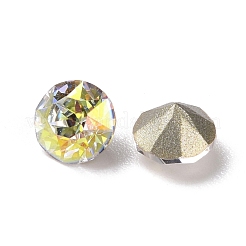 Leichte Strass-Cabochons aus Glas im AB-Stil&nbsp;RGLA-J014-A-001LA