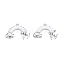 Pendentifs en zircone cubique clair en laiton&nbsp;KK-N232-489P