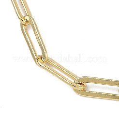 Braccialetti a catena con graffetta in ottone&nbsp;BJEW-PH01739
