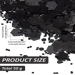 50g d'accessoires de décoration&nbsp;KY-LP0001-14B