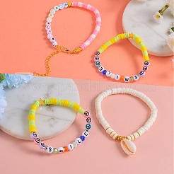 Bausatz für Schmuckset aus Polymer-Ton-Perlen zum Selbermachen&nbsp;DIY-SZ0005-89