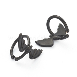 Pendientes de brazalete de latón para halloween&nbsp;EJEW-L257-01B