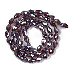 Trasparenti perle di vetro placca fili&nbsp;EGLA-N013-T6mm-B05