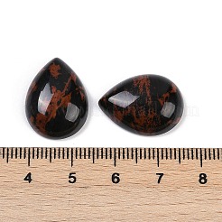 Natürliche Obsidian-Cabochons aus Mahagoni&nbsp;G-H094-01A-30