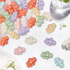 60pcs perles acryliques opaques&nbsp;OACR-PA0002-23
