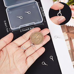 10 Stück 925 Sterlingsilber-ÖsenKlauen&nbsp;STER-BBC0008-51P