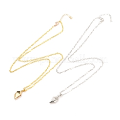 Ensembles de colliers pendentif coeur en alliage de placage de crémaillère&nbsp;NJEW-B081-08A