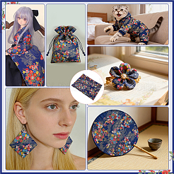 Tela de algodón de estilo japonés&nbsp;DIY-WH0780-30B