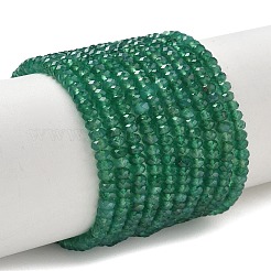 Gefärbte und erhitzte Stränge aus natürlichen grünen Onyx-Achatperlen&nbsp;GG-CBA2E9C-B01-01
