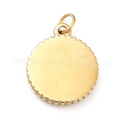 Pendentifs en acier inoxydable 304 avec placage ionique (IP) et montures en strass&nbsp;STAS-G295-19G