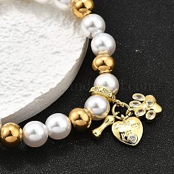 Bracelets en laiton stretch&nbsp;BJEW-C098-06