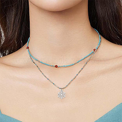 120 pz 12 stili tema natalizio forme miste pendenti in lega stile tibetano&nbsp;TIBE-YW0001-97