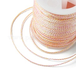 17 m de fil métallique à coudre en polyester multicolore&nbsp;OCOR-E026-08B