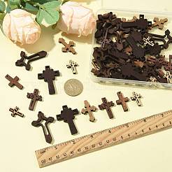 60 stücke 6 arten religion holz anhänger&nbsp;WOOD-FS0002-51