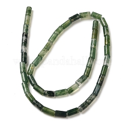 Natur Moos Achat Perlen Stränge&nbsp;G-B091-A10-01