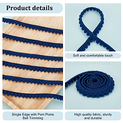 Bordure en dentelle de polyester de 24~25 mètre&nbsp;OCOR-PH0004-29B
