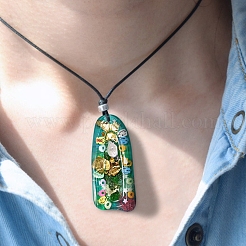 Moules en silicone pendentif de forme irrégulière diy&nbsp;DIY-G067-02C