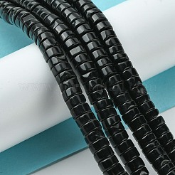 Natürliche schwarze Onyxperlenstränge&nbsp;G-D067-C01