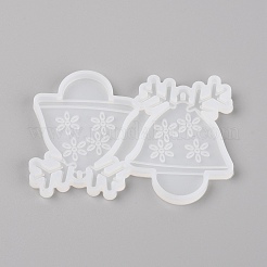 Moldes de silicona colgante campana de navidad&nbsp;DIY-TAC0005-83