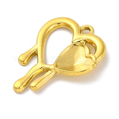 Ciondolo in acciaio inossidabile 304 con strass placcato ionico (IP)&nbsp;STAS-D194-02G