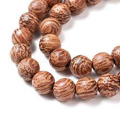 Chapelets de perles en bois&nbsp;X-WOOD-F008-03-B