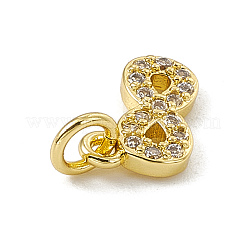 Ottone micro spianare fascino zirconi&nbsp;ZIRC-F132-75G