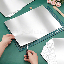 25 feuille de papier aluminium rectangulaire&nbsp;DIY-OC0016-34B-02