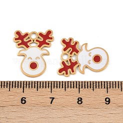 304 Edelstahl-Emaille-Anhänger&nbsp;STAS-G357-01G-01