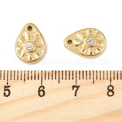 Breloques en acier inoxydable 304&nbsp;STAS-L022-543G