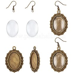 Fabrication de boucles d'oreilles DIY&nbsp;DIY-PH0025-76-WH