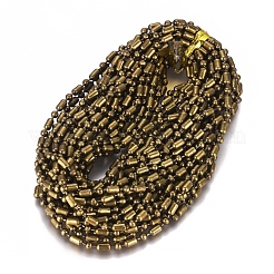 Chaînes à billes en laiton&nbsp;X-CHC-S008-010B-AB