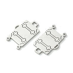 Pendentifs en acier inoxydable 201 anti-ternissement&nbsp;X-STAS-U003-23P
