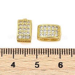 Messing Micro Pave klare Zirkonia Verschlüsse&nbsp;KK-H202-11G