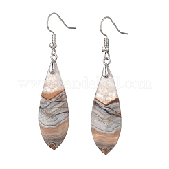 Ohrhänger aus natürlichem Amethyst&nbsp;GG-EJEW-JE07256