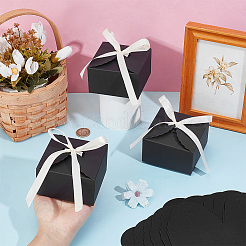 Quadratische Faltgeschenkboxen aus Papier&nbsp;CON-WH0001-76B-01