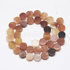 Chapelets de perles rouges en agate naturelle&nbsp;G-T122-03C